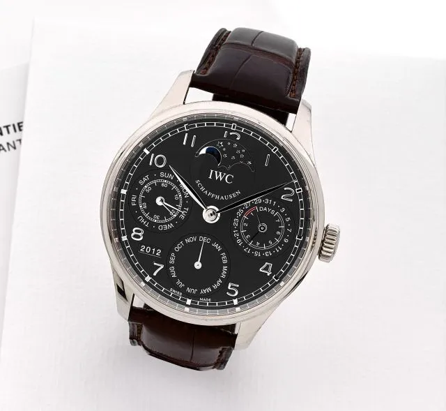 IWC Portugieser IW502307 43mm White gold Gray