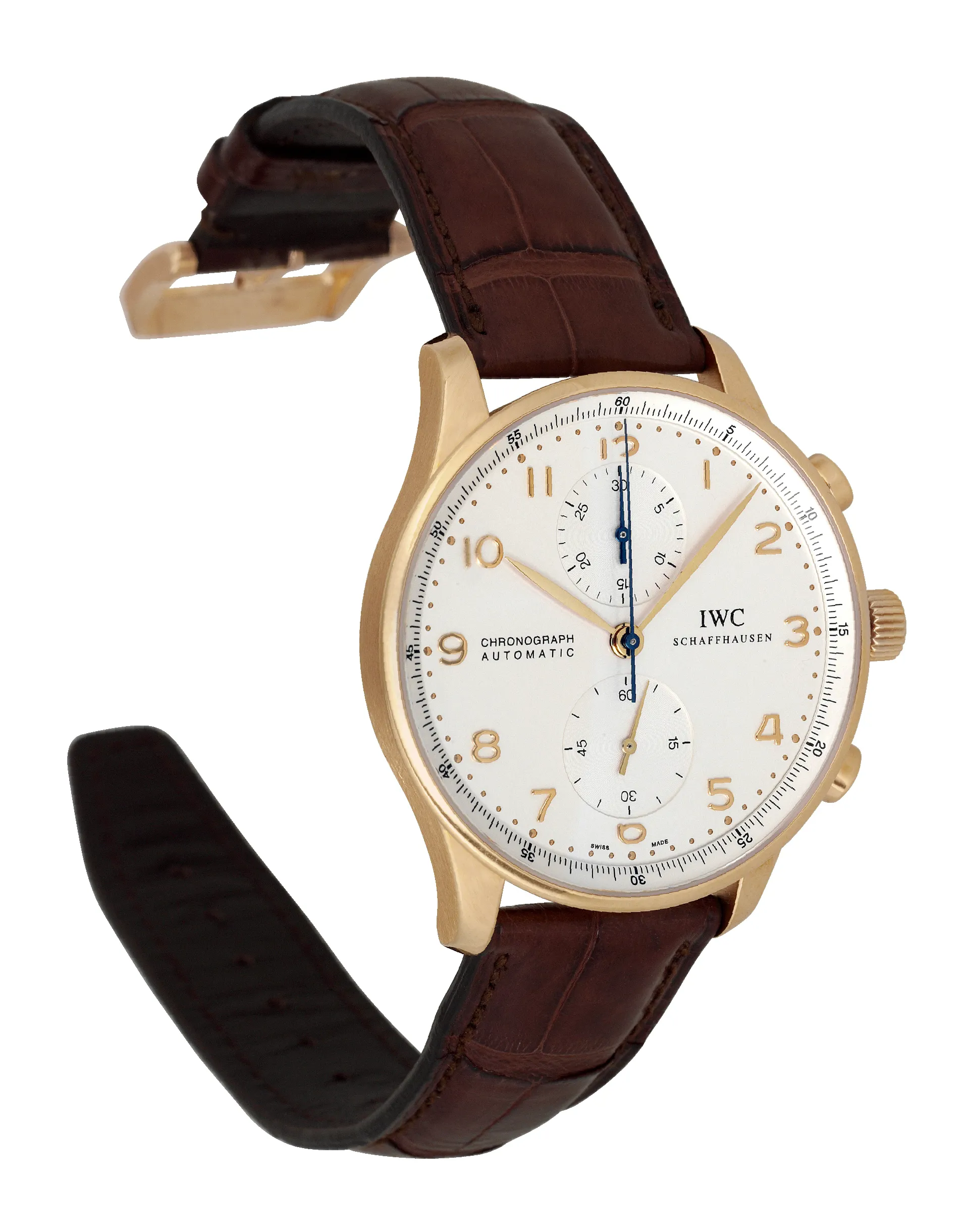 IWC Portugieser 3714 41mm Rose gold Silver