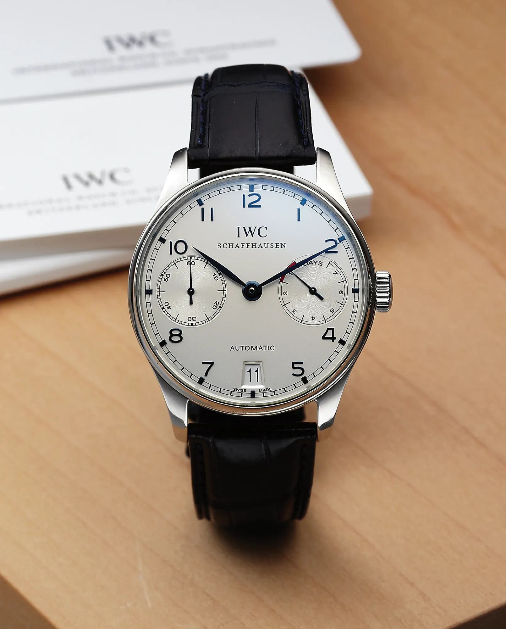 IWC Portugieser 500107 42mm Stainless steel Silver