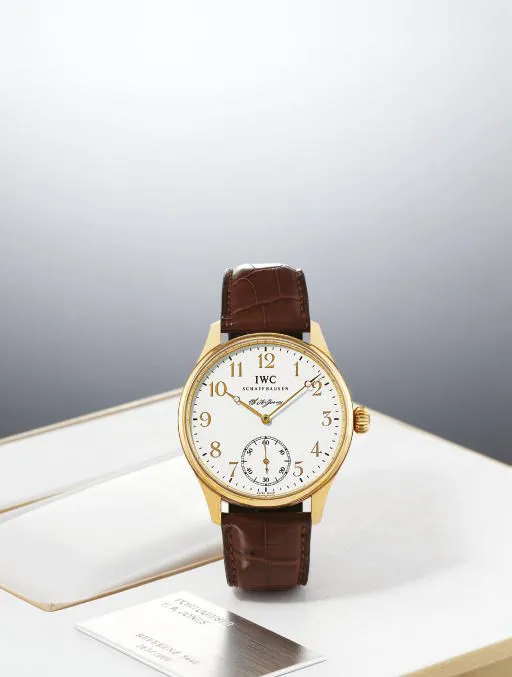 IWC Portugieser 5442 43mm Rose gold White