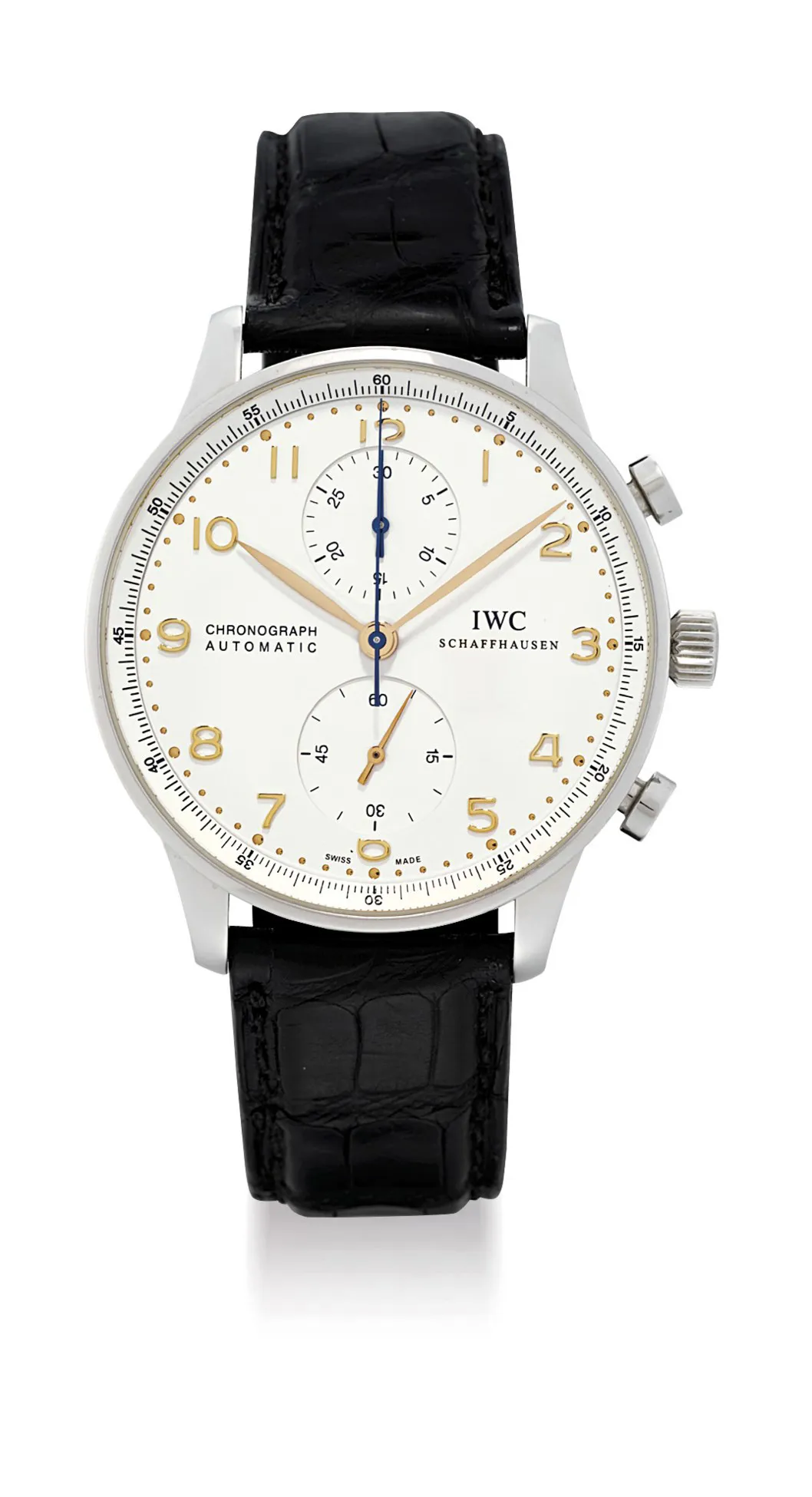 IWC Portugieser IW371401 41mm Stainless steel Silvered matte