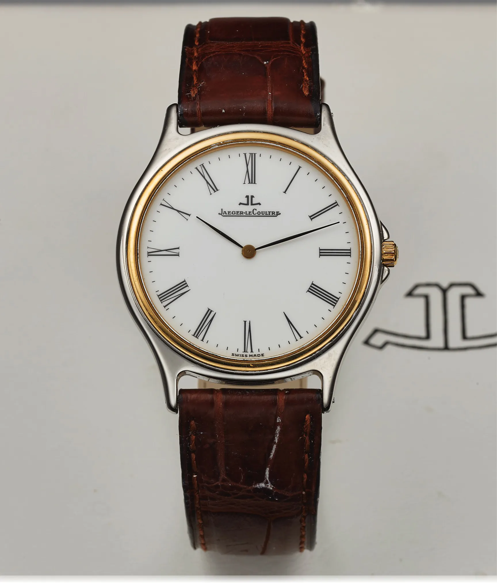 Jaeger-LeCoultre 112.5.08 34mm Yellow gold and stainless steel White