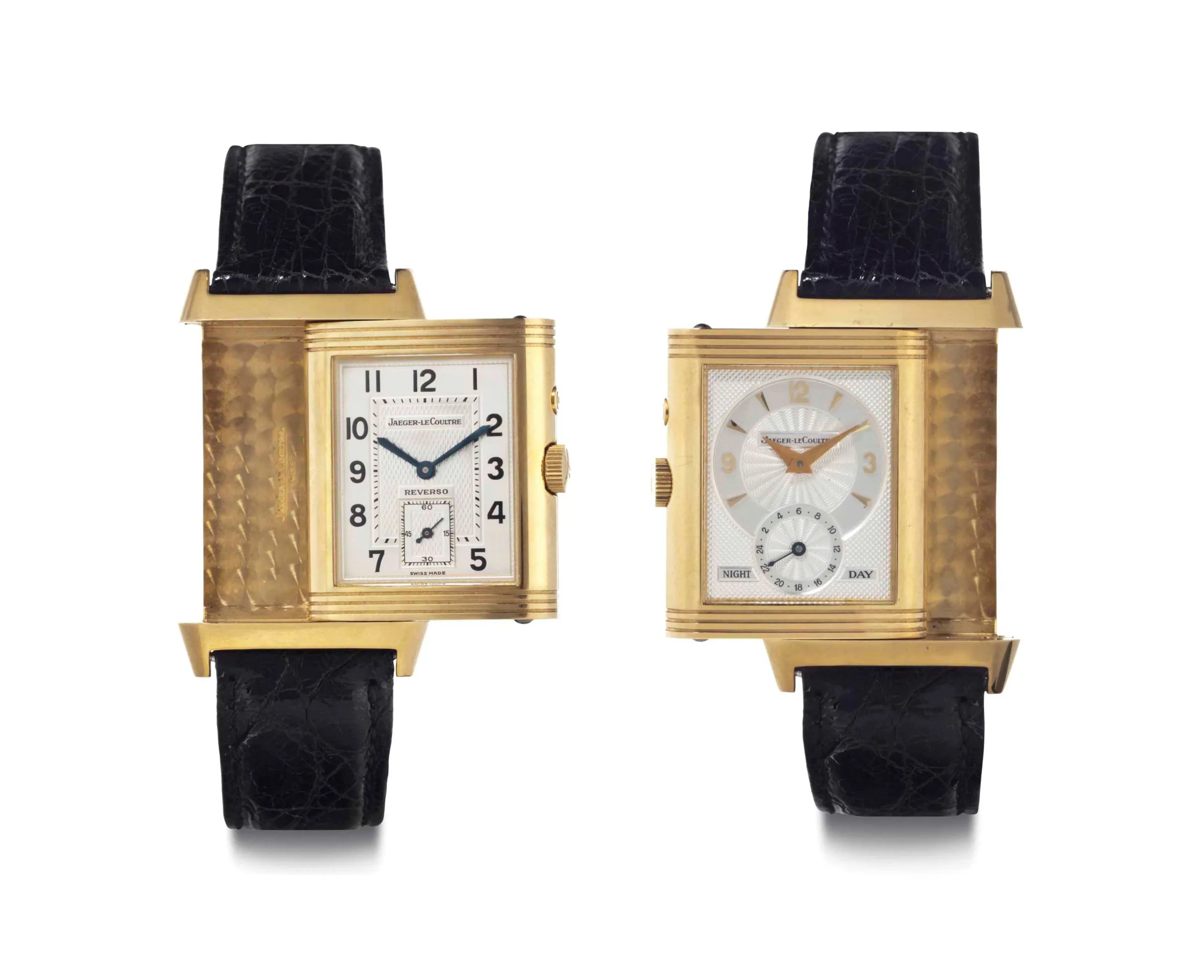 Jaeger-LeCoultre Reverso 270.1.54 42mm Yellow gold Silver