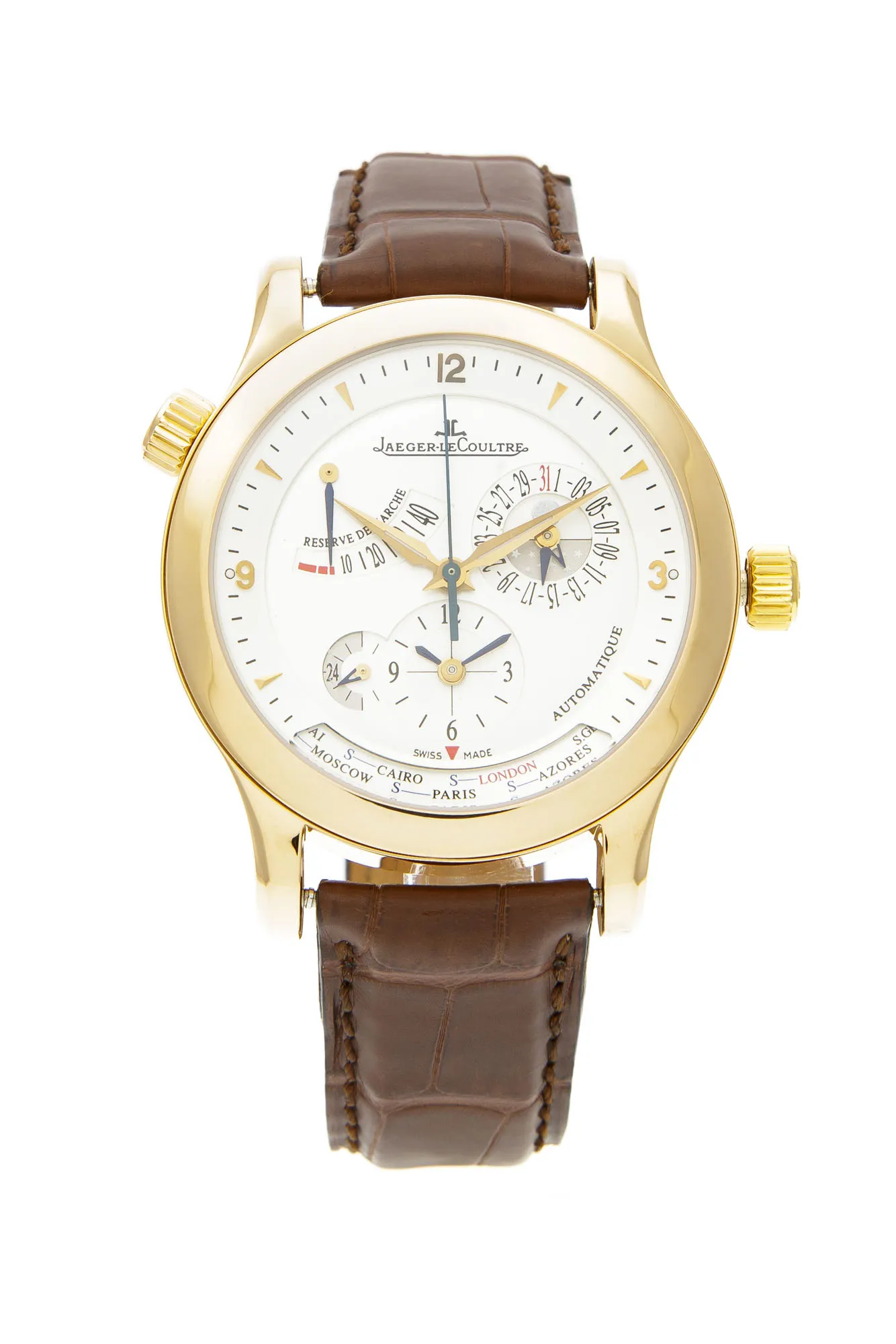 Jaeger-LeCoultre Master 147.2.57.S 39mm Rose gold White