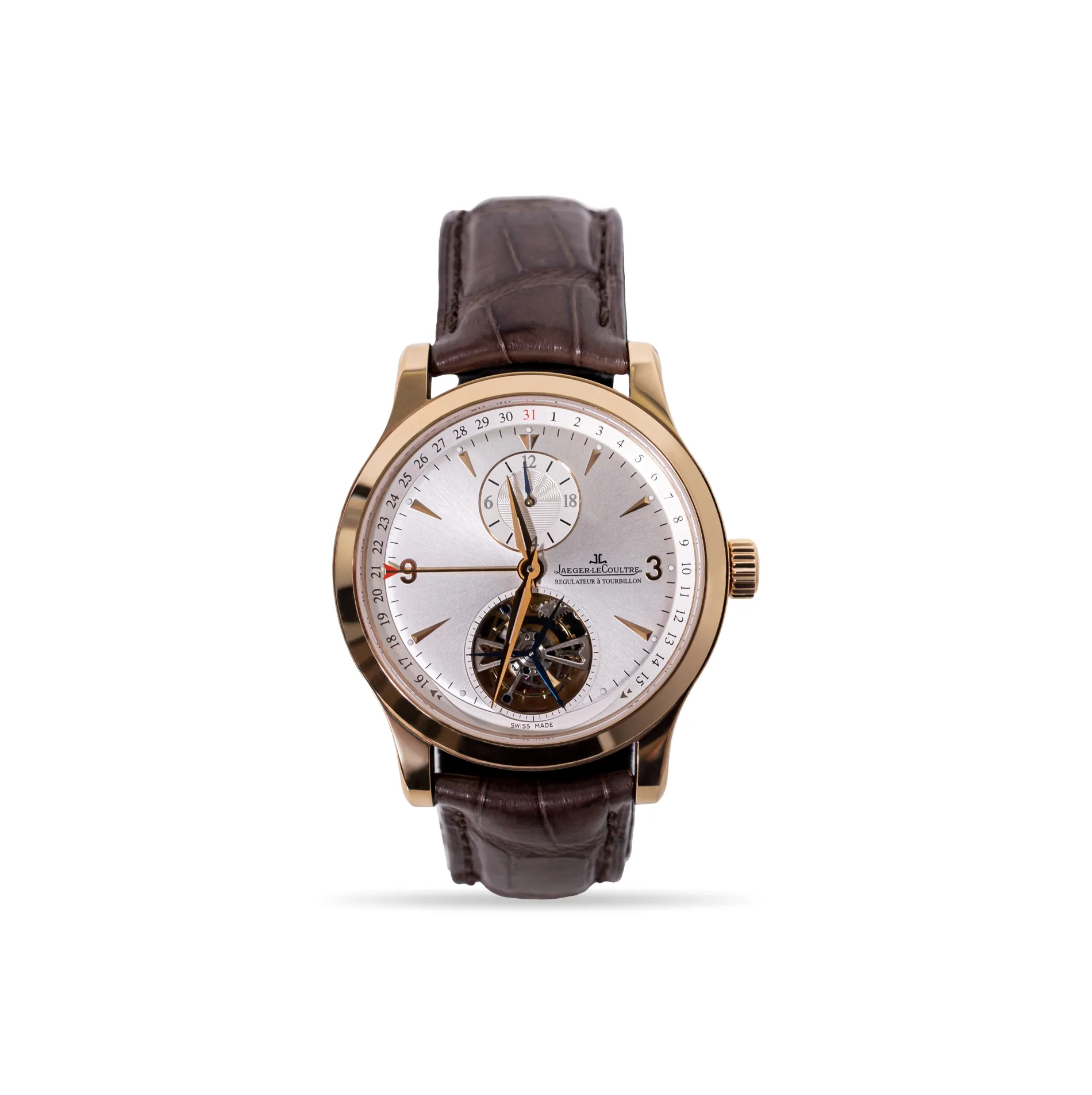 Jaeger-LeCoultre Master 146.2.34.S 41.5mm Rose gold Silver