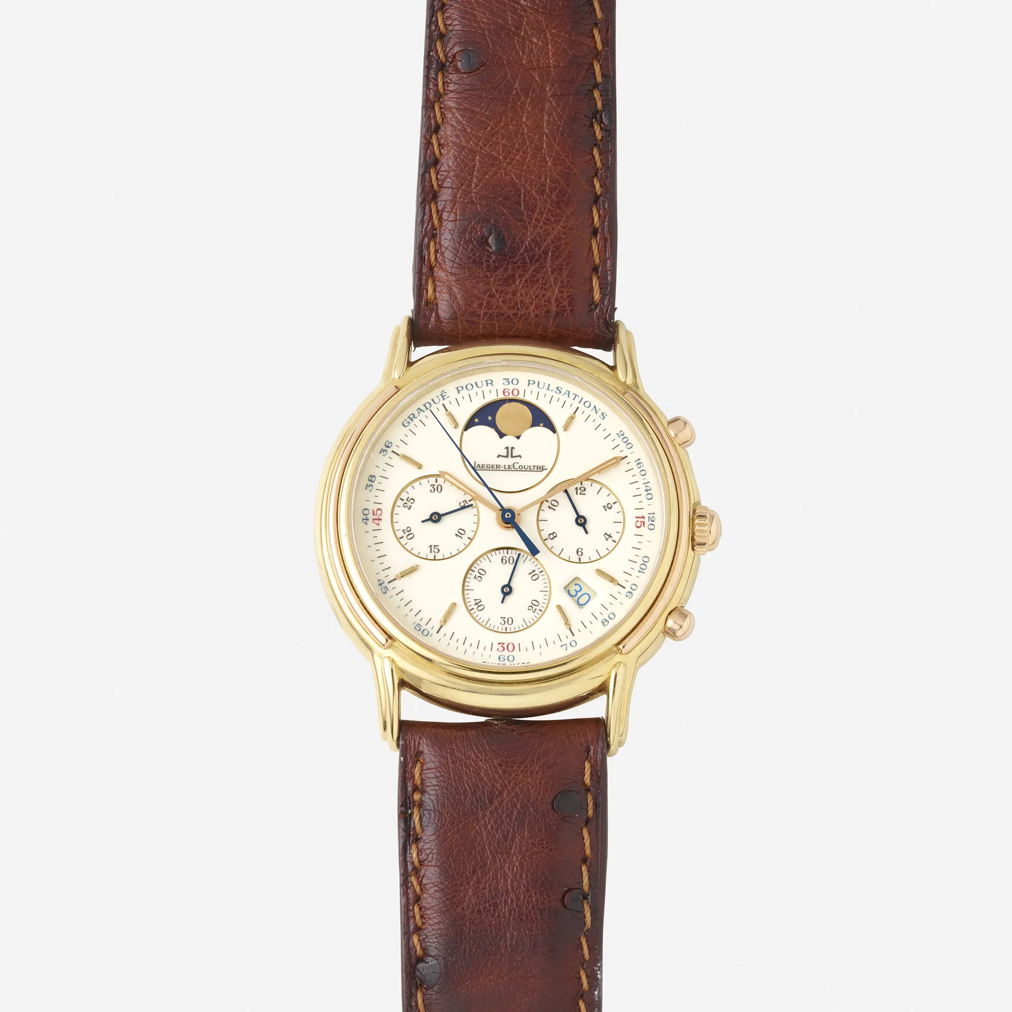 Jaeger-LeCoultre Odysseus 165.7.3 34mm Yellow gold White