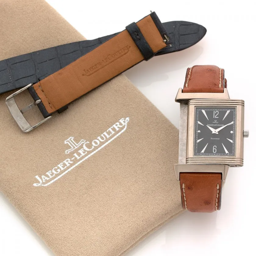 Jaeger-LeCoultre Reverso 250.3.86 23mm White gold Black