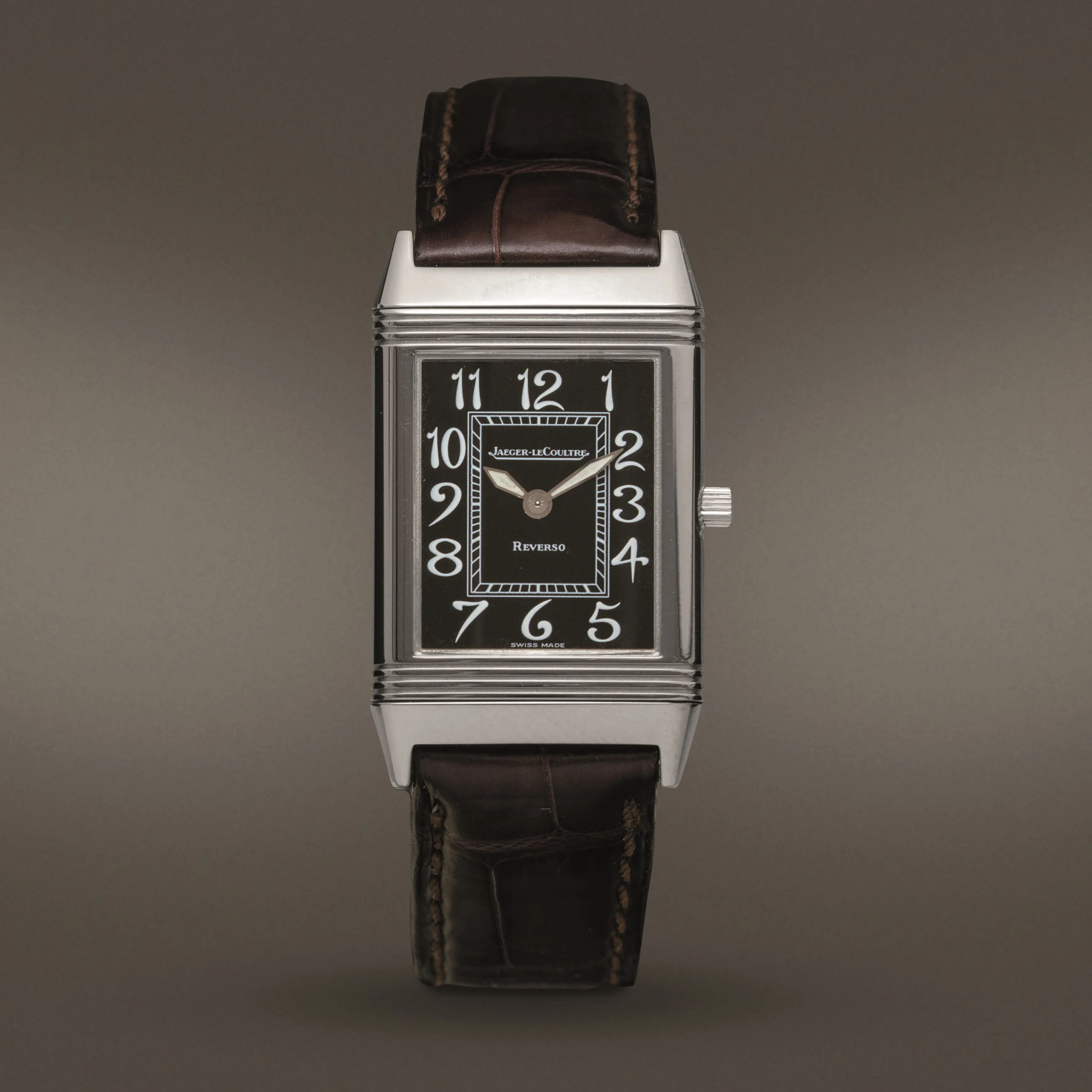 Jaeger-LeCoultre Reverso 250.3.86 38mm White gold Black