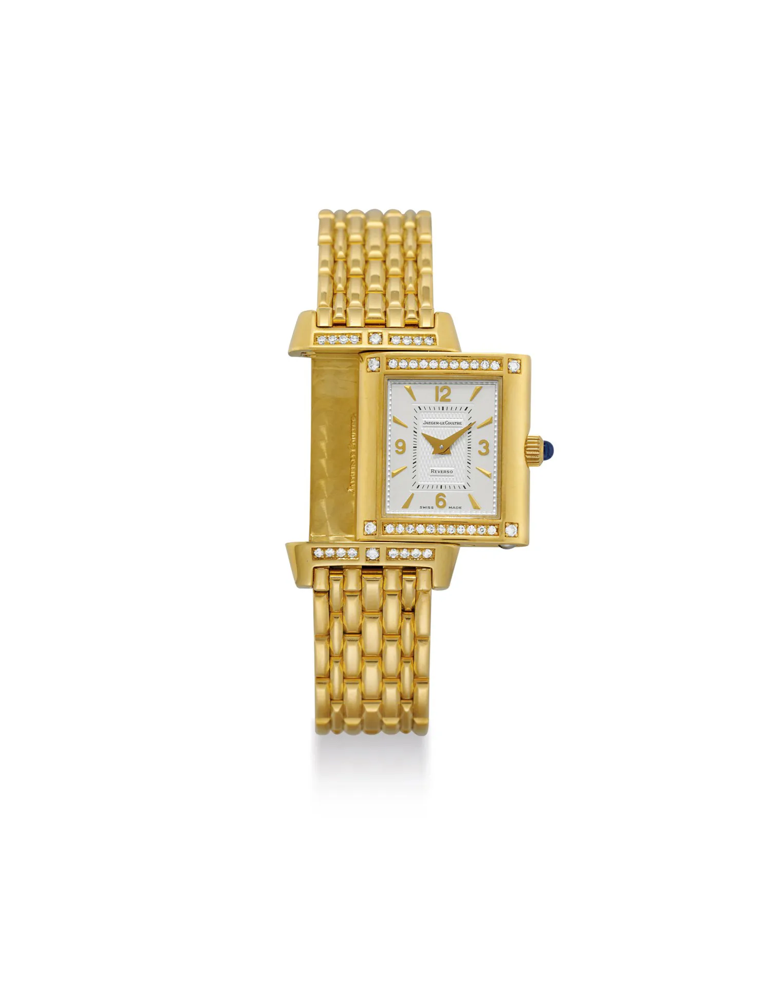 Jaeger-LeCoultre Reverso 265.1.86 28mm Yellow gold Silver