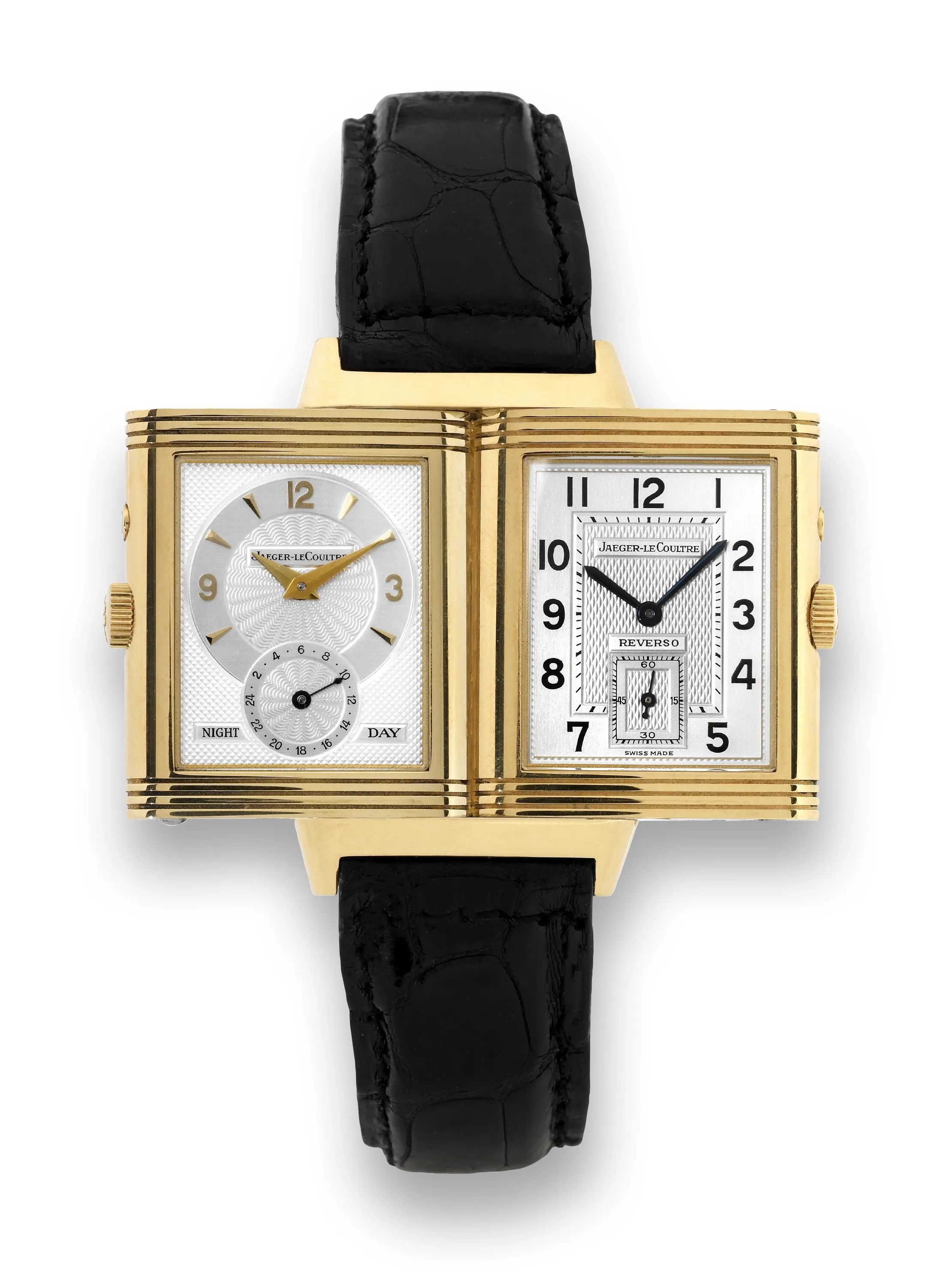 Jaeger-LeCoultre Reverso 270.1.54 26mm Yellow gold Silver