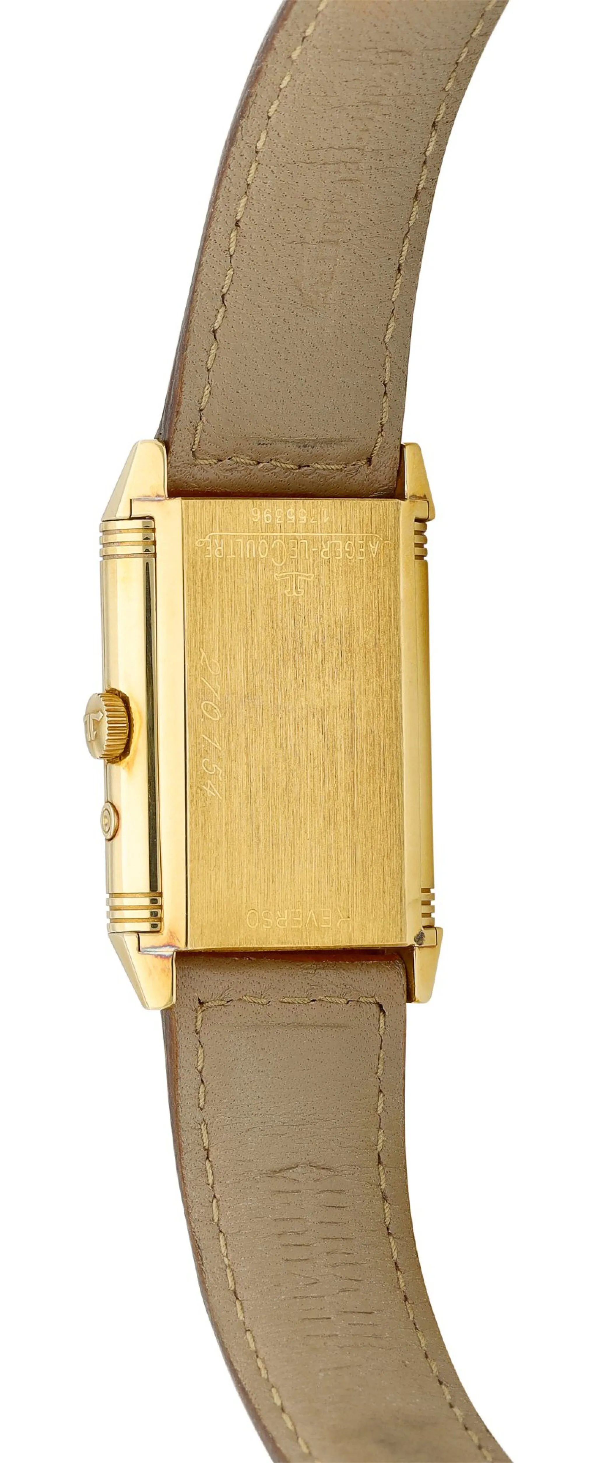 Jaeger-LeCoultre Reverso 270.1.54 26mm Yellow gold Silver 4