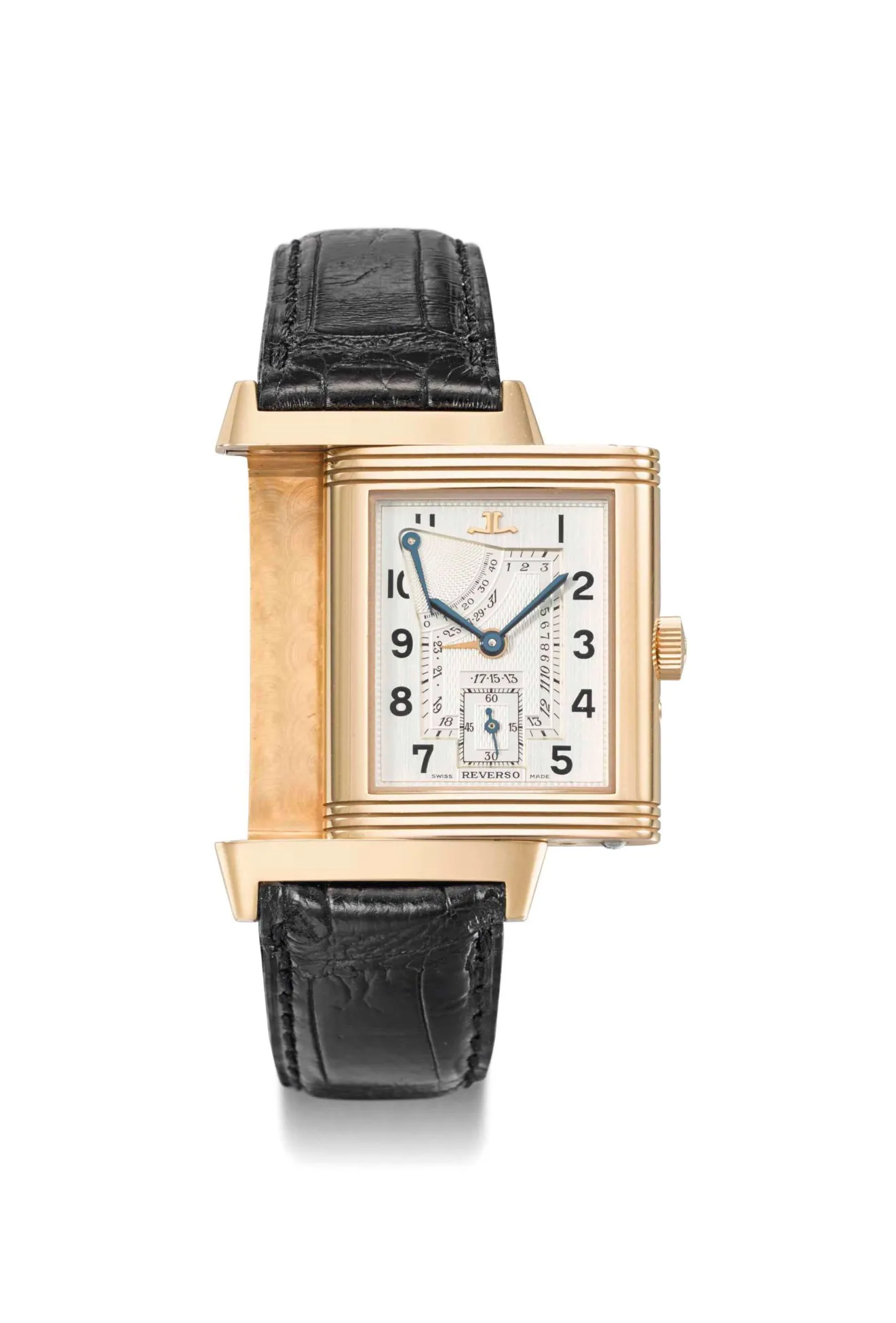 Jaeger-LeCoultre Reverso 270.2.64 36mm 18k pink gold Silvered