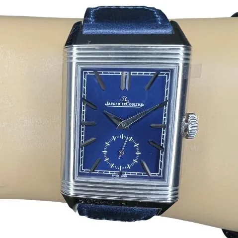 Jaeger-LeCoultre Reverso Tribute Q3988482 47mm Stainless steel Blue