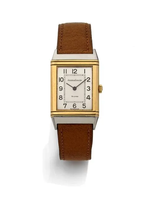 Jaeger-LeCoultre Reverso 1410015 22mm Yellow gold and Stainless steel Silver