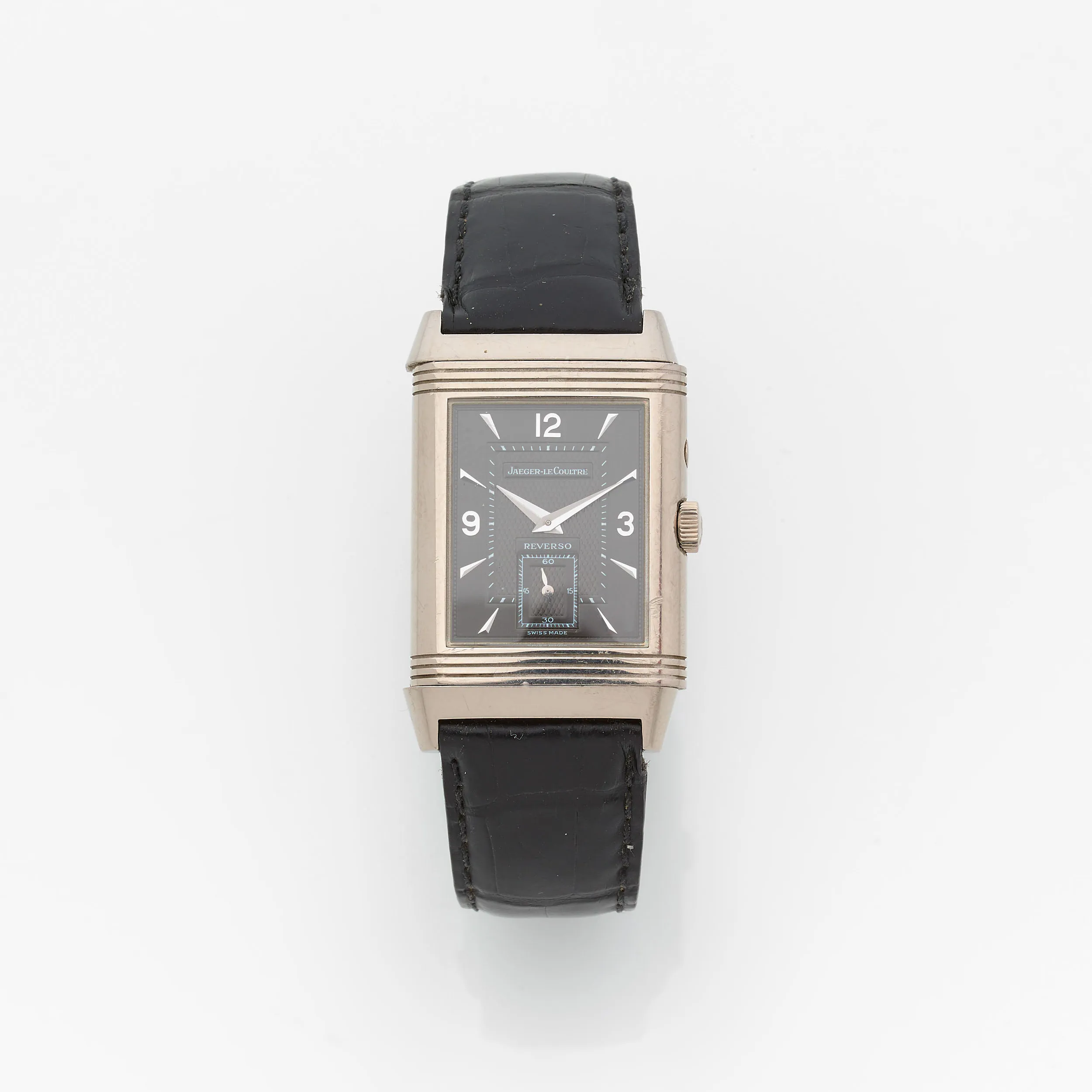 Jaeger-LeCoultre Reverso 270.3.54 26mm White gold Gray