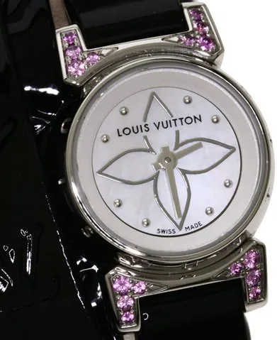 Louis Vuitton Q1511 18mm Stainless steel White 4