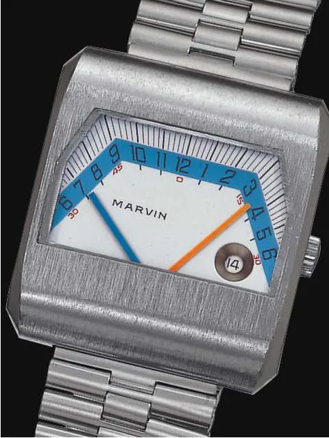 Marvin 36mm Stainless steel Silver