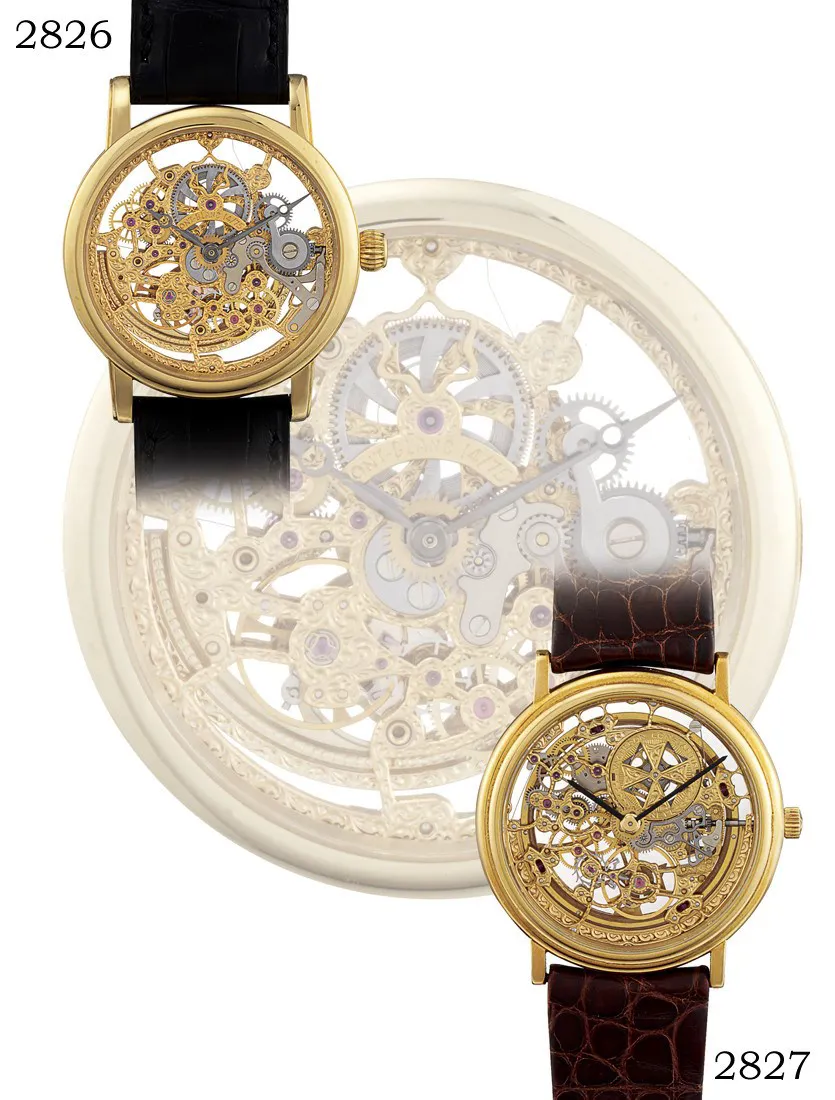 Montblanc 34mm Yellow gold Transparent