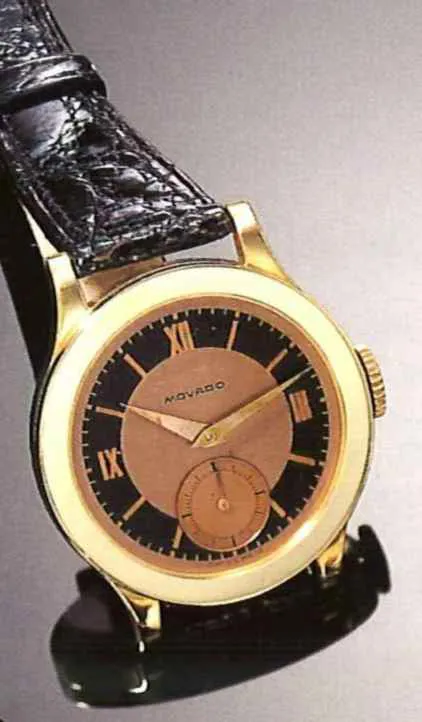 Movado 29mm Yellow gold