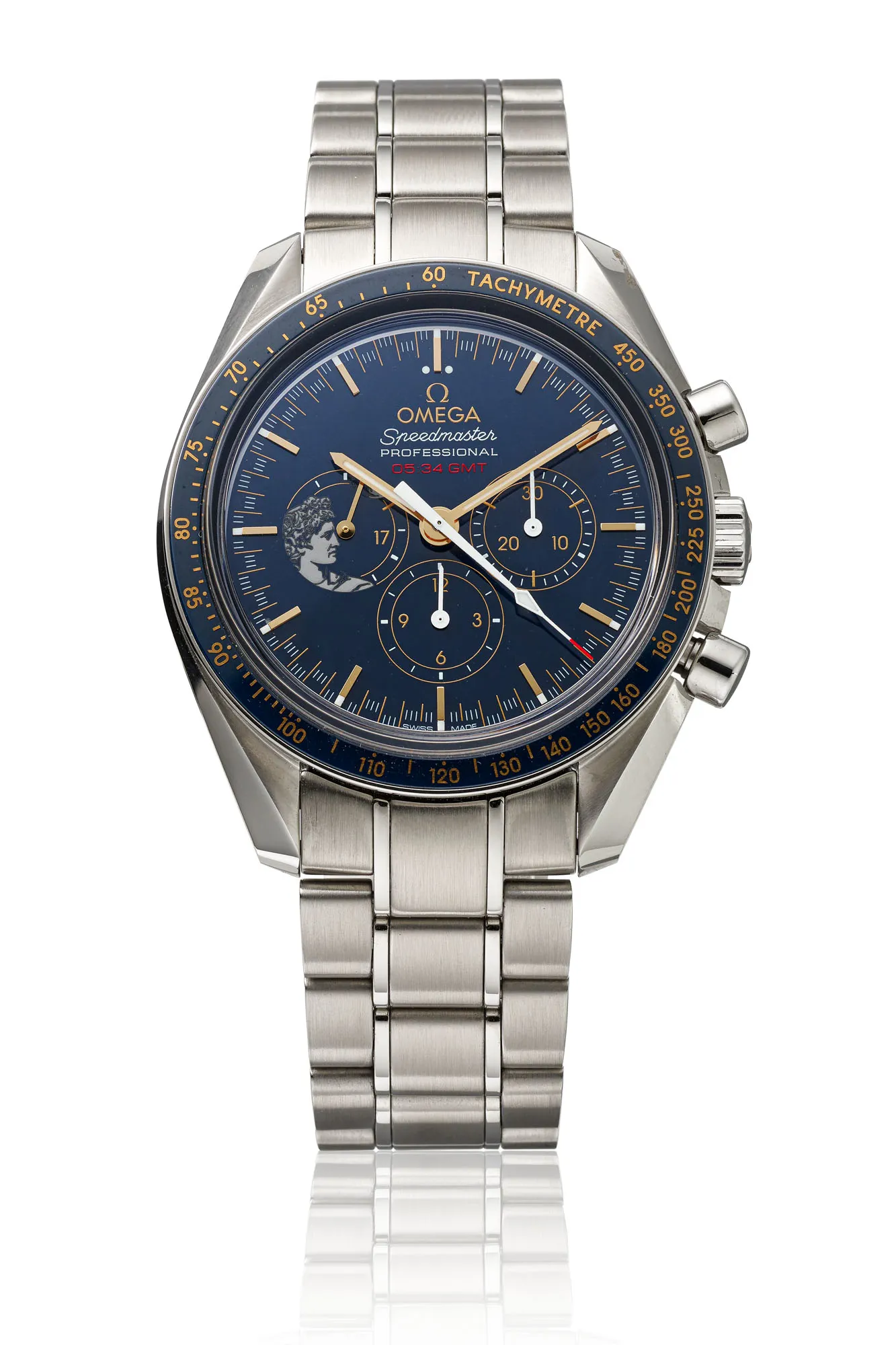 Omega Speedmaster Moon watch 311.30.42.30.03.001 42mm Stainless steel Dark blue ceramic