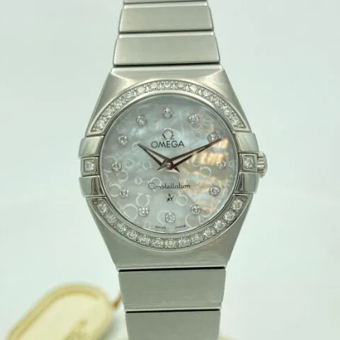 Omega Constellation 123.15.24.60.55.005 24mm Steel Mother-of-pearl
