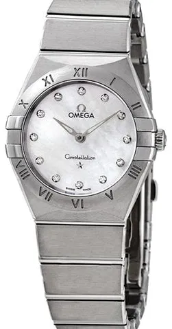 Omega Constellation Quartz 131.10.28.60.55.001 28mm Stainless steel White