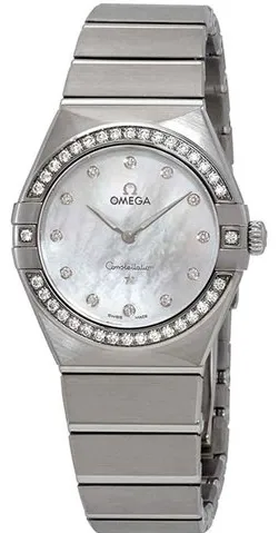 Omega Constellation Quartz 131.10.28.60.55.001 28mm Stainless steel White