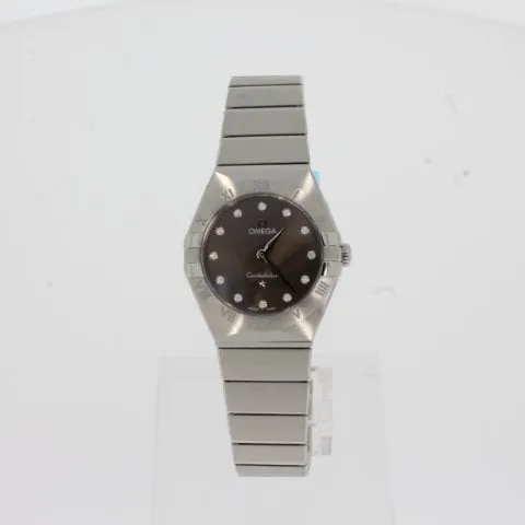 Omega Constellation 131.10.28.60.56.001 28mm Stainless steel Gray