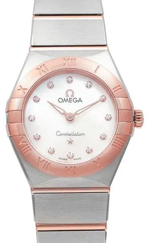 Omega Constellation 131.20.25.60.55.001 25mm Rose gold White