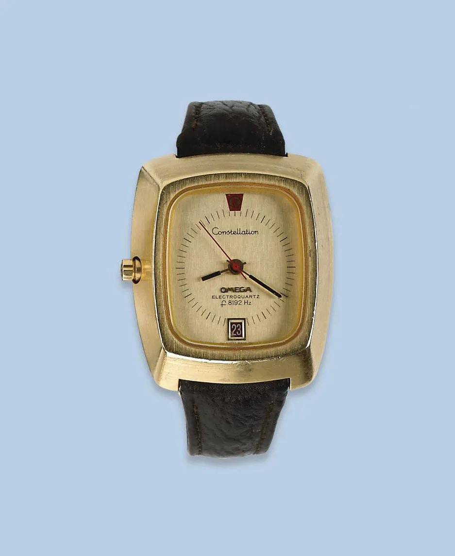 Omega Constellation f8192Hz 36mm Yellow gold Champagne