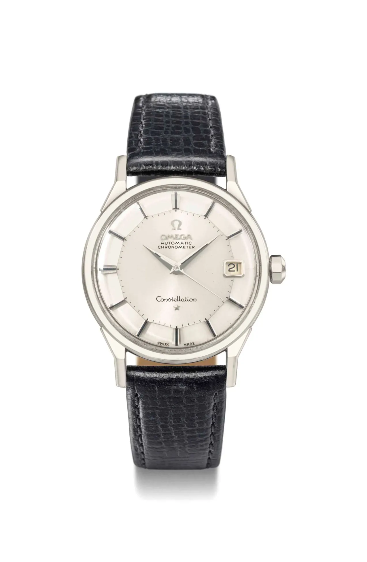 Omega Constellation OG 14.902 34mm White gold Silver