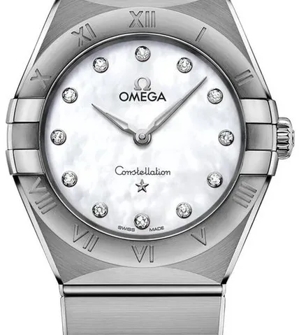 Omega Constellation Quartz 131.10.28.60.55.001 28mm Stainless steel White