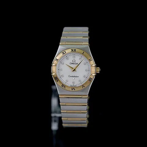 Omega Constellation Quartz 1465.71.00 22.5mm Steel Mother-of-pearl