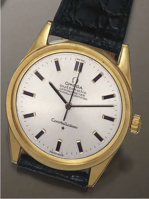 Omega Constellation 35mm Yellow gold Silver