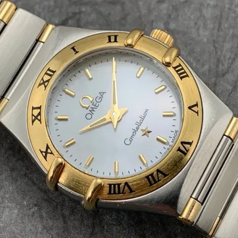 Omega Constellation 795.1203 23mm Gold/steel Mother-of-pearl