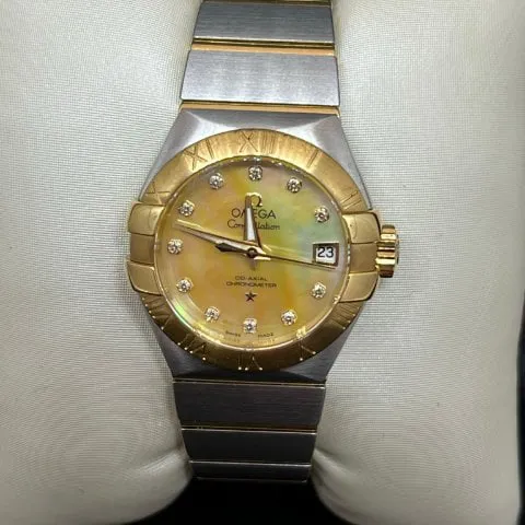 Omega Constellation 123.20.27.20.57.002 27mm Gold/steel Mother-of-pearl
