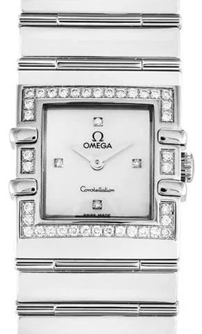 Omega Constellation Quadra 19mm Stainless steel Mother-of-pearl