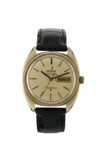 Omega Constellation 35mm Yellow gold Champagne