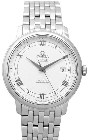 Omega De Ville 424.10.40.20.02.005 39.5mm Stainless steel Silver