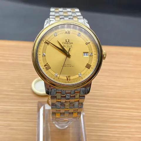 Omega De Ville 424.20.40.20.58.001 39.5mm Yellow gold and Stainless steel Yellow