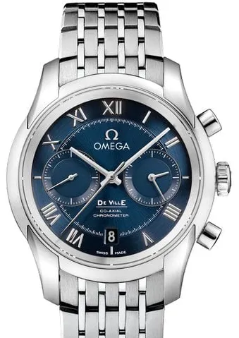 Omega De Ville Co-Axial 431.10.42.51.03.001 42mm Stainless steel Blue