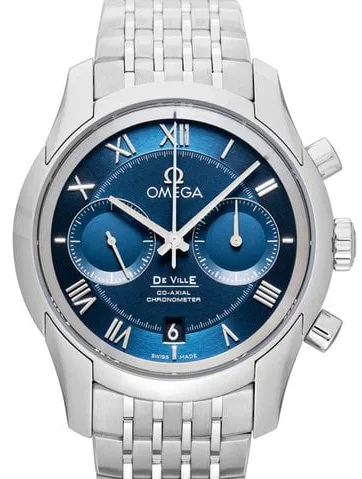 Omega De Ville Co-Axial 431.10.42.51.03.001 42mm Stainless steel Blue