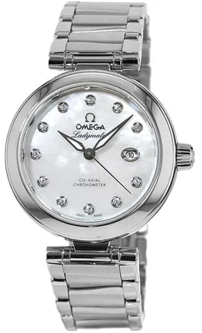 Omega De Ville 425.30.34.20.55.002 34mm Stainless steel White