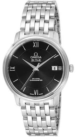 Omega De Ville Prestige 424.10.37.20.01.001 37mm Stainless steel Black