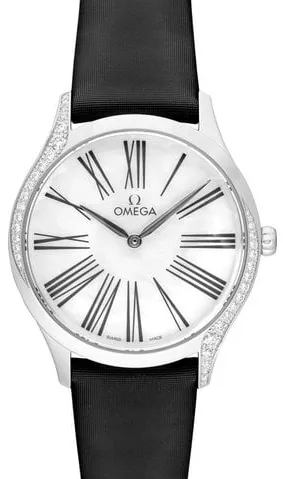 Omega De Ville 428.17.36.60.05.001 36mm Stainless steel White