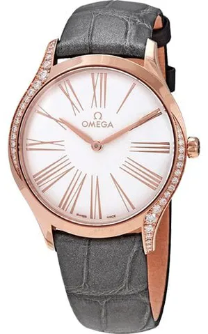 Omega De Ville 428.58.36.60.02.001 36mm Rose gold Silver