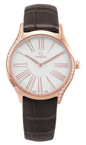 Omega De Ville 428.58.36.60.02.001 36mm Rose gold Silver