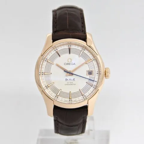 Omega De Ville 431.60.41.21.02.001 41mm Rose gold Silver