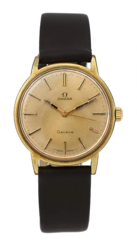 Omega Genève 135.070 34.5mm Yellow gold Gold silvered