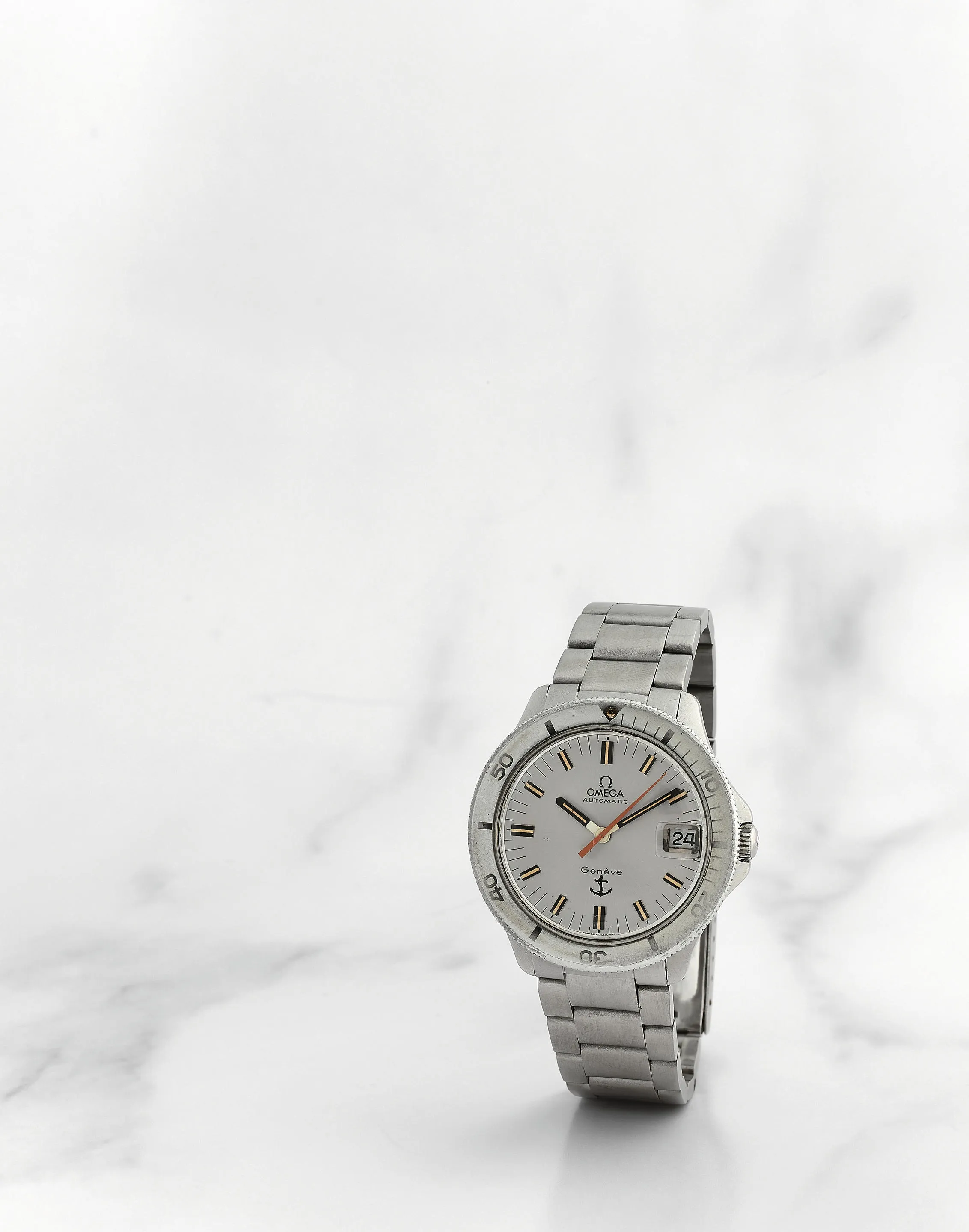 Omega Genève 166.054 37mm Stainless steel Silver